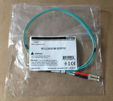 Legrand C2G 00997 1M (3.28ft) LC-LC 10Gb OM4 DUPLEX Multimode Aqua Fiber Cable picture