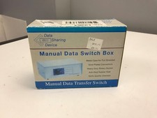 2-PORT AB, 2 Way Switch Box, HD15 (VGA) Female  *New In Box* picture