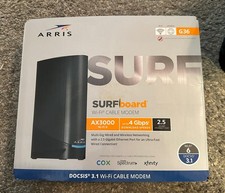 Arris Surfboard G36 WiFi-6 Cable Modem Dual-Band AX3000 NIB picture