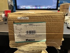 Panduit WBH1 1U Hinged Wall Mount Bracket 6.26” Deep Black w/ Hardware picture
