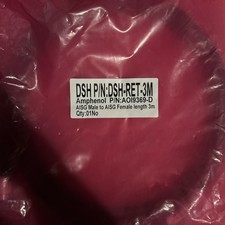Amphenol Data Cable DSH-RET-3M, A019369-D AISG Male to Female Length 3m picture