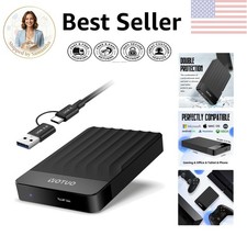 Ultra-Fast 1TB External HDD with USB 3.0 & Silicone Protection for All Devices picture