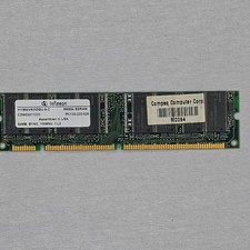 Infineon 64MB SDR SDRAM DIMM PC-100 168-Pin PC100-222-620 HYS64V8300GU-8-C picture