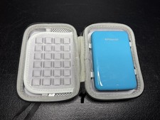 Polaroid Zip Zink Mobile Printer - Blue - POLMP01BL Bundle With Case No Charger picture