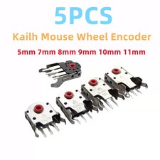 5PCS Kailh Dustproof Mouse Wheel Encoder Red Core 5MM - 5PCS 10MM picture