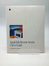 New Vintage AppleTalk Remote Access User's Guide (w/Software) - FACTORY SEALED picture
