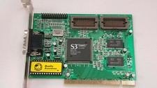 Aristo S3 86C765 Trio 64V+ 1MB VGA Video Card for DOS Retro Gaming working #A11 picture
