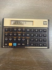 Vintage Hewlett-Packard HP 12C Financial Calculator Gold Edition picture