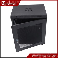 Findmall 12U 15.5'' Deep Network Server Rack Cabinet Enclosure Wall Mount picture