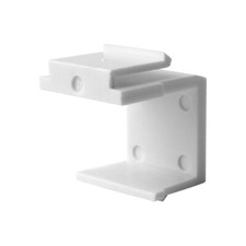 Construct Pro™ Blank Keystone Snap-in (10 Pack, White) picture