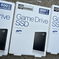 Seagate Game Drive SSD, STKG500406, External Drive SSD Playstation picture