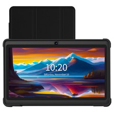 7 Inch Tablet, Quad Core Android 13 OS, 32GB ROM, WiFi, Bluetooth, Dual Camera, picture