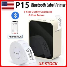 Pristar Label Maker Machine P15 Bluetooth Label Maker with Tape USB Rechargeable picture