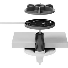 Logitech 952-000123 Mic Pod Pendant Mount - Ceiling pendant mount for Rally Mic picture