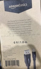 ￼LOT9Amazon Basics Mini DisplayPort to DisplayPort Display Cable 4Kx2KGoldPlated picture