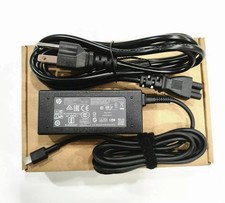 Genuine HP 45W USB-C Type-C AC Power Adapter Charger L42206-002 L43407-001 X360 picture