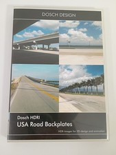DOSCH HDRI USA ROADS Backplates DVD 3D Design & Animation Images picture