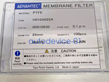 100pcs/pack  T010A025A 25mm 0.1um Microporous Filter Membrane DHL/FedEx picture