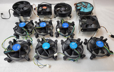 12x CPU cooler heatsink and Fan for AMD and Intel processors- Woking- AS-IS picture