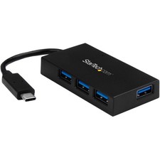 StarTech 4 Port USB C Hub, USB-C to 4x USB-A (USB 3.0/3.2 Gen 1 SuperSpeed picture