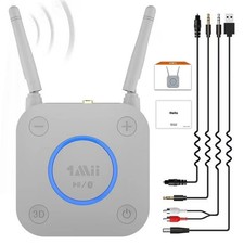 1Mii  5.3 Audio Receiver, Long Range HiFi Bluetooth Adapter w/ 3D Surround picture