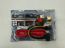 PCI-E VER010S Plus 1x to 16x USB 3.0 Riser - SATA/6 Pin Power - GP Mining picture