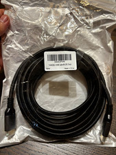 THANDBLE 8K Braided HDMI Cable 20 ft Black HDMI Standard Male to Male picture