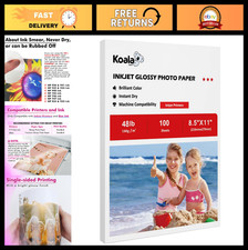 Glossy Inkjet Photo Paper 8.5x11