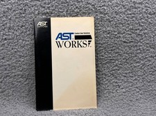 AST Works Custom User Solutions Manual AST Computer Vintage picture