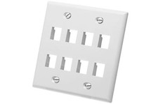 ICC-IC107FD8WH - 8 Port Face White picture