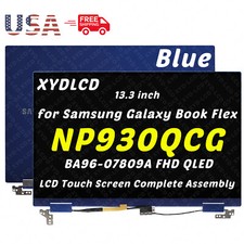 BA96-07809A for Samsung NP930QCG-K01US LCD Touch Screen Full Top Assembly Blue picture