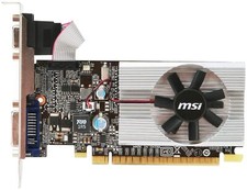 MSI NVIDIA GeForce N210-MD1G/D3 Low-Profile Graphics Card PCI-E 2.0 1GB DDR3 picture