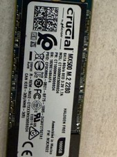 1TB M.2 SSD Crucial MX500 2280mm SATA Solid State Drive Micron CT1000MX500SSD4 picture