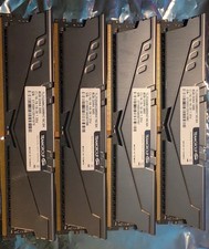 TEAMGROUP T-Force Vulcan Z 32GB 4x8GB DDR4-3000 CL16 RAM TLZGD48G3000HC16CBK picture