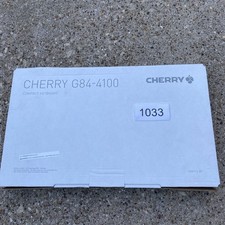 CHERRY G84-4100 Ultraslim Black Wired Mechanical Keyboard G844100LCMUS2 picture