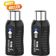 Wireless MIDI Adapter Rechargeable Audio Transmitter Receiver 2.4GHz Ultra-Lo... picture