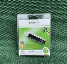 Sony MicroVault Plus USB 2.0 Flash Drive 2GB Virtual Expander USM2GJ NEW SEALED picture