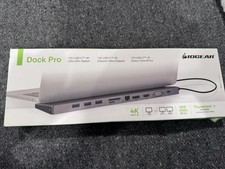IOGEAR Dock Pro 100 USB-C 4K Docking Station HDMI DP VGA Ethernet SD 85W PD picture