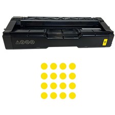 YELLOW TONER CARTRIDGE RICOH C125 P  C125 MF picture