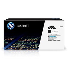 HP 655A BLACK TONER CARTRIDGE SERIES CF450A - BLACK picture
