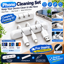 Silicone Cable Clips USB Charging Cord Organizer Wire Holder Desk Cable Manageme picture