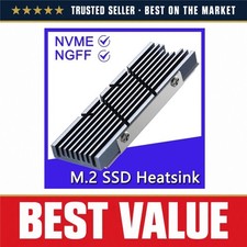 GPUHOLD M.2 SSD Heatsink NVMe NGFF 2280 Aluminum Radiator with Thermal Pad picture