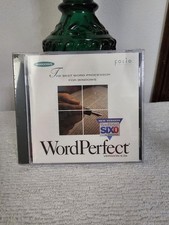 Vintage Windows Wordperfect 6.0a 93-94 Novell Inc Sealed  Disc NOS Rare picture