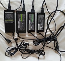 Lot of 4 Sony Vaio Laptop Power Adapter 19.5v - VGP-AC19V10 AC19V11 VGP-AC19V32 picture