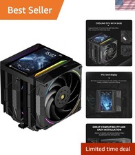 ARGB Twin Tower CPU Air Cooler with 5'' LCD: Peerless Assassin 120 for Intel/AMD picture