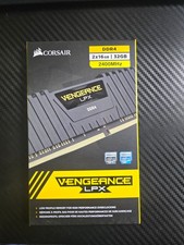 Corsair CMK32GX4M2A2400C14 LPX 32GB DDR4 DRAM 2400MHz C16 Memory Kit - Black picture