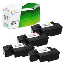 TCT For Dell Multi-Fuction E525w series 4 Pack Laser Toner Cartridge Color Set picture