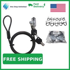 Sendt 10 Pack Black Laptop Keyed Alike Locks picture