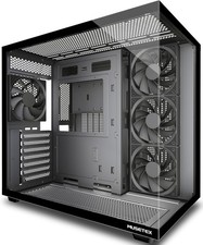 Y6 PC Case, Pre-Installed 4 Non-Led Fans, ATX Mid Tower Case, Computer Case with picture