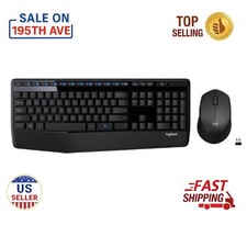 Logitech MK345 Wireless Keyboard & Mouse Combo 2.4GHz USB Receiver PC Laptop picture